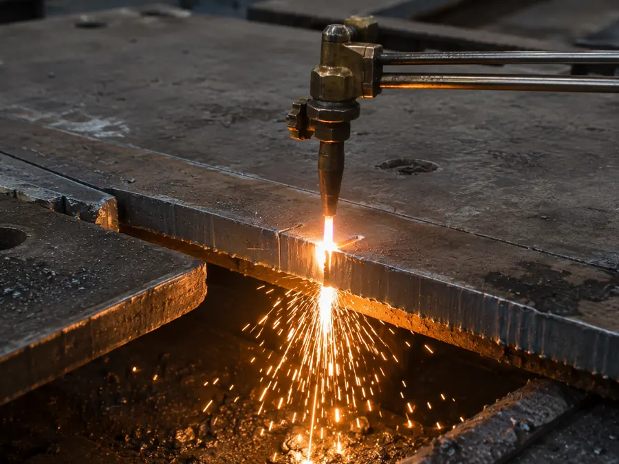 Acetylene (DA) Gas in use — supplied across Ghaziabad and Delhi NCR